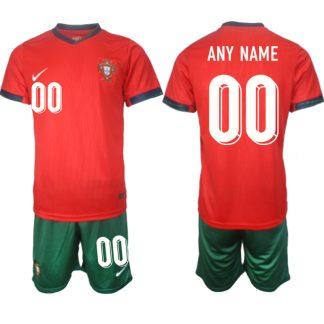 Novo Moški Nogometni dresi Portugalska Reprezentance Domači Euro 2024 z lastnim imenom prodajo