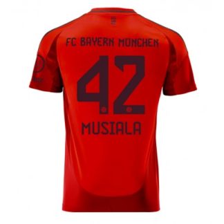 Novo Nogometni dresi FC Bayern Munich Domači 2024-25 rdeča tiskom Jamal Musiala 42