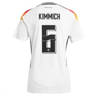 Novo Ženski Nogometni dresi Nemčija Reprezentance Domači Euro 2024 z imenom Joshua Kimmich 6