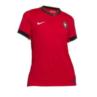 Novo Ženski Nogometni dresi Portugalska Domači Euro 2024 rdeča z lastnim tiskom