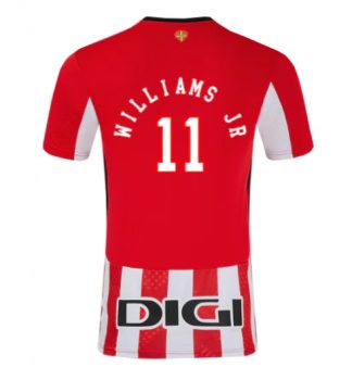 Poceni Moški Nogometni dresi Athletic Bilbao Domači 2024 2025 Nico Williams 11