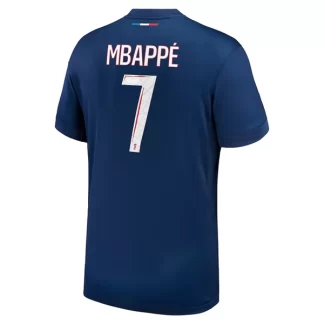 Poceni Moški Nogometni dresi Paris Saint-Germain PSG Domači 2024-25 Kylian Mbappe 7