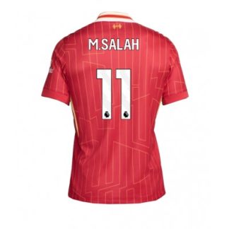 Poceni Moški Nogometni dresi prodaja Liverpool Domači 2024-25 rdeča Mohamed Salah 11
