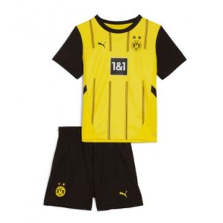 Poceni Otroški Nogometni dresi kompleti BVB Borussia Dortmund Domači 2024-25 po naročilu