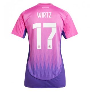 Ženski Nogometni dresi Nemčija Gostujoči Euro 2024 Florian Wirtz 17