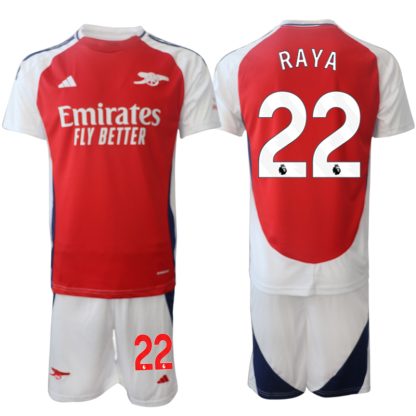 Kupiti Moški Nogometni dresi Arsenal Domači 2024-25 David Raya 22