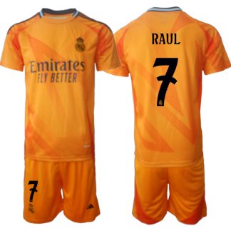 Nakup Moške Nogometnih Dresov Real Madrid Gostujoči 2024-25 Raul 7