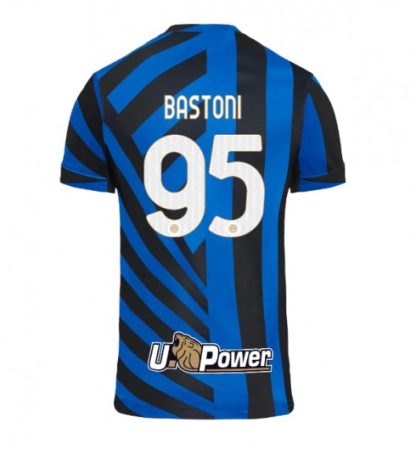 Novo Moški Nogometni dresi Inter Milan Domači 2024-25 Alessandro Bastoni 95