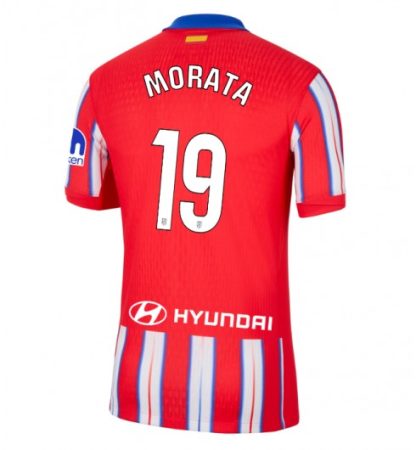 Novo Nogometni dresi Atletico Madrid Domači 2024-25 Alvaro Morata 19