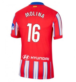 Novo Nogometni dresi Atletico Madrid Domači 2024-25 Nahuel Molina 16