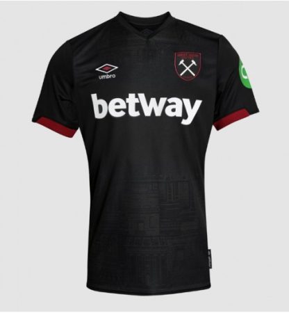 Poceni Moški Nogometni dresi West Ham United Gostujoči 2024-25 z lastnim tiskom