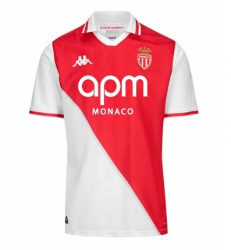 Moški Nogometni dresi AS Monaco Domači 2024-25 z lastnim imenom online