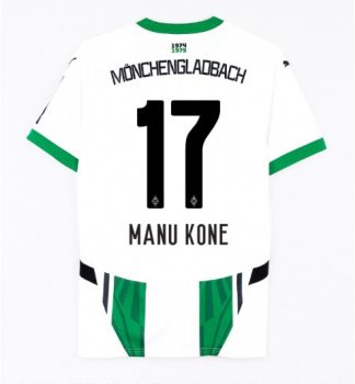 Popust Nogometni dresi Borussia Monchengladbach Domači 2024-25 Manu Kone 17