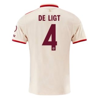 Najcenejši Nogometni dresi FC Bayern Munich Tretji 2024-25 Matthijs de Ligt 4