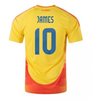 Poceni Moški Nogometni dresi reprezentance Kolumbija Domači Copa America 2024 James Rodriguez 10